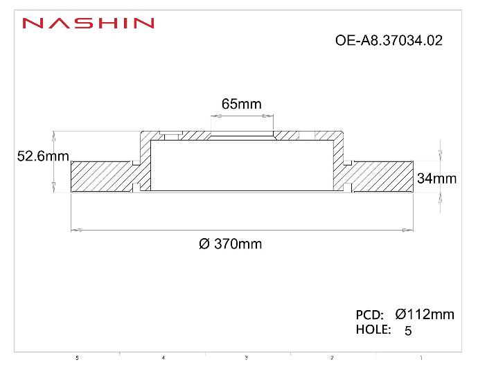 NASHIN High-Performance Floating Front Brake Discs (OEM Replacement)