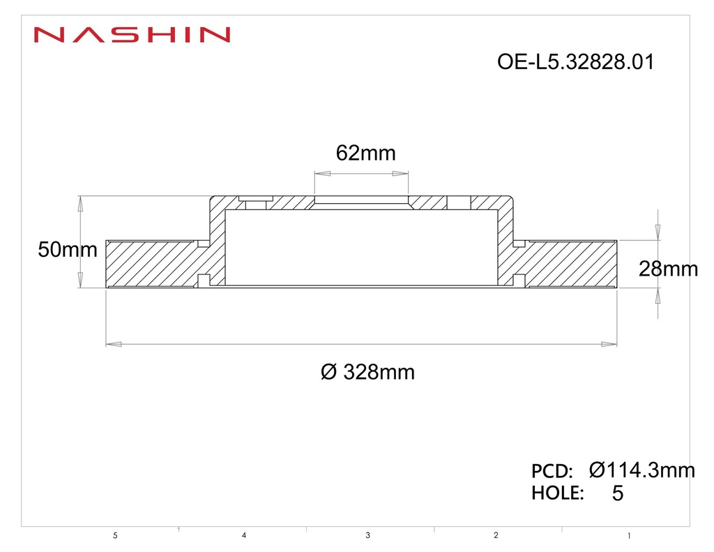 NASHIN High-Performance Floating Front Brake Discs (OEM Replacement)
